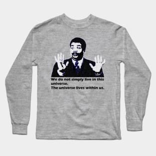 Space Neil Tyson funny design Long Sleeve T-Shirt